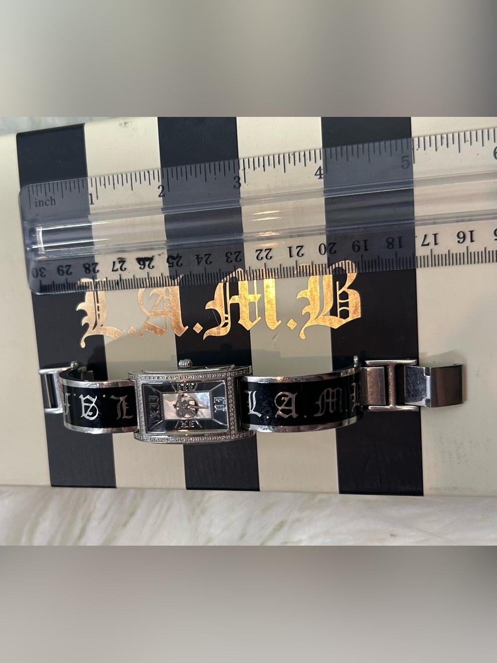 L.A.M.B. Designer Bangle Watch❤️🔥 - Picture 4 of 16